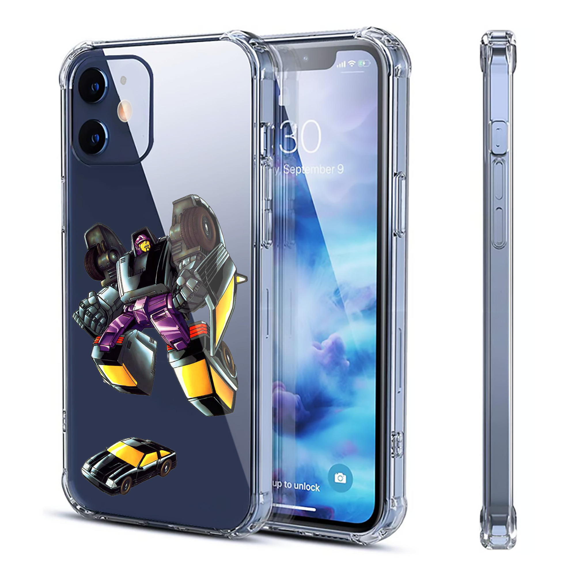 （画像用）  【iPhone 12シリーズ対応】透明スマホケース（クリアソフトケース）